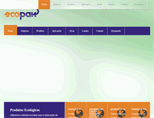 Tablet Screenshot of ecopak.com.br